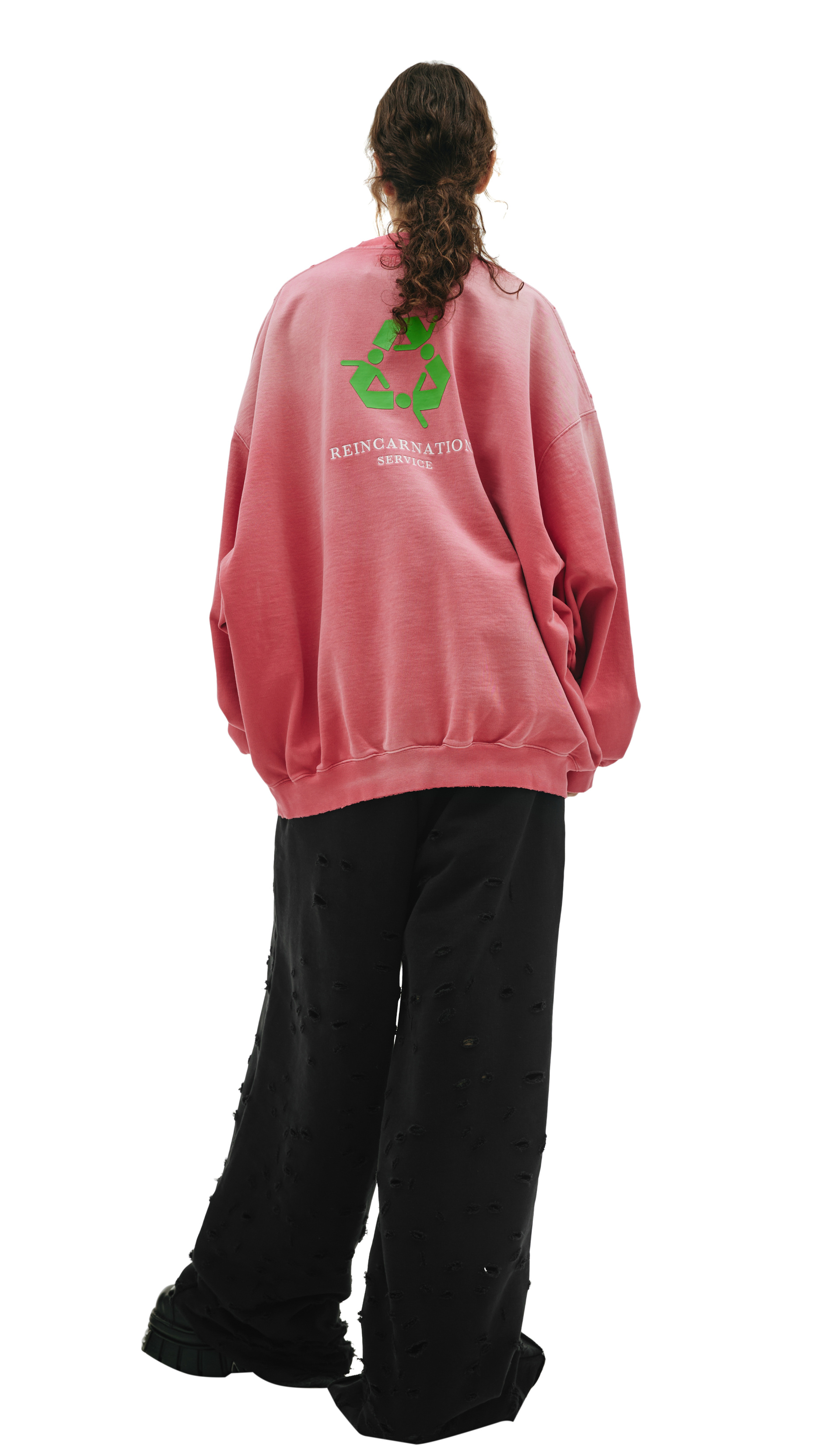 VETEMENTS Not Doing Shit Today sweatshirt