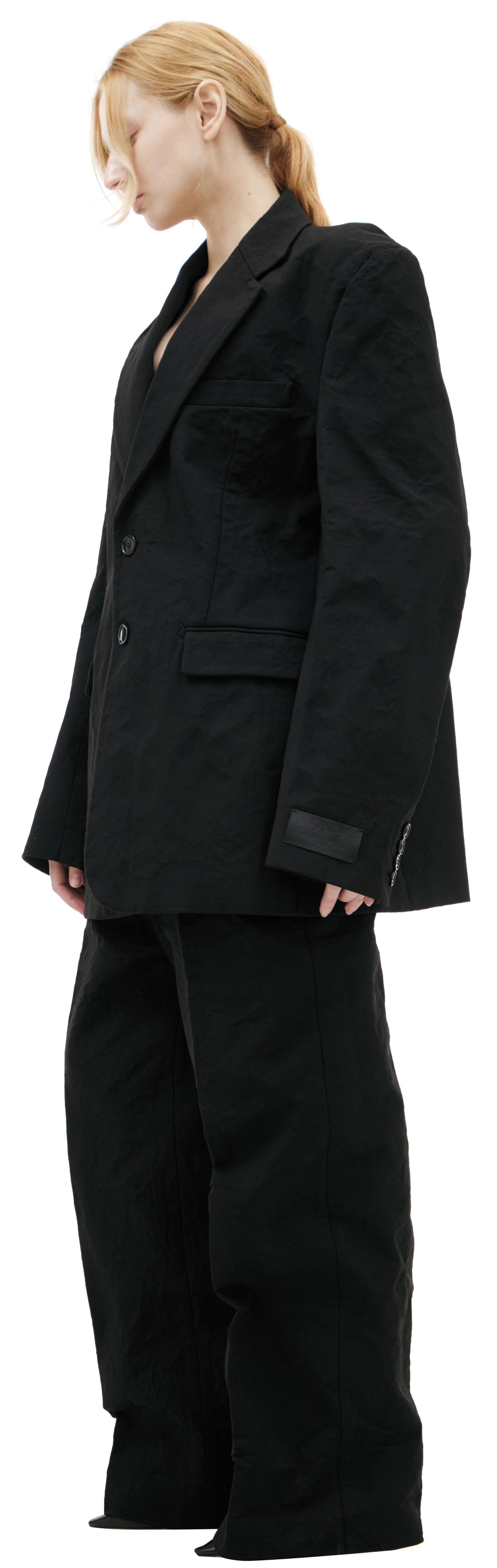 VETEMENTS Jacket with crumpled effect