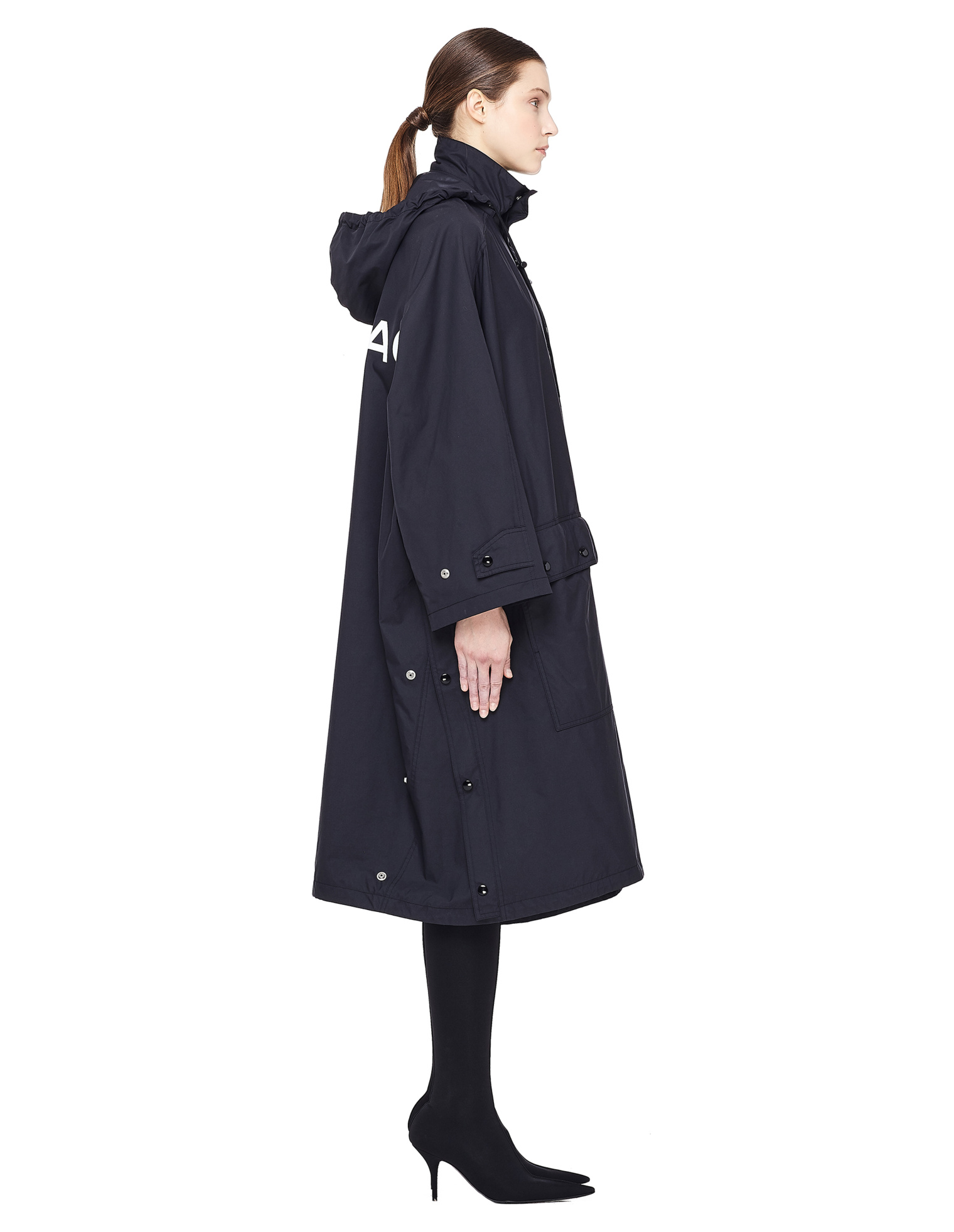 Balenciaga Дождевик Opera с логотипом