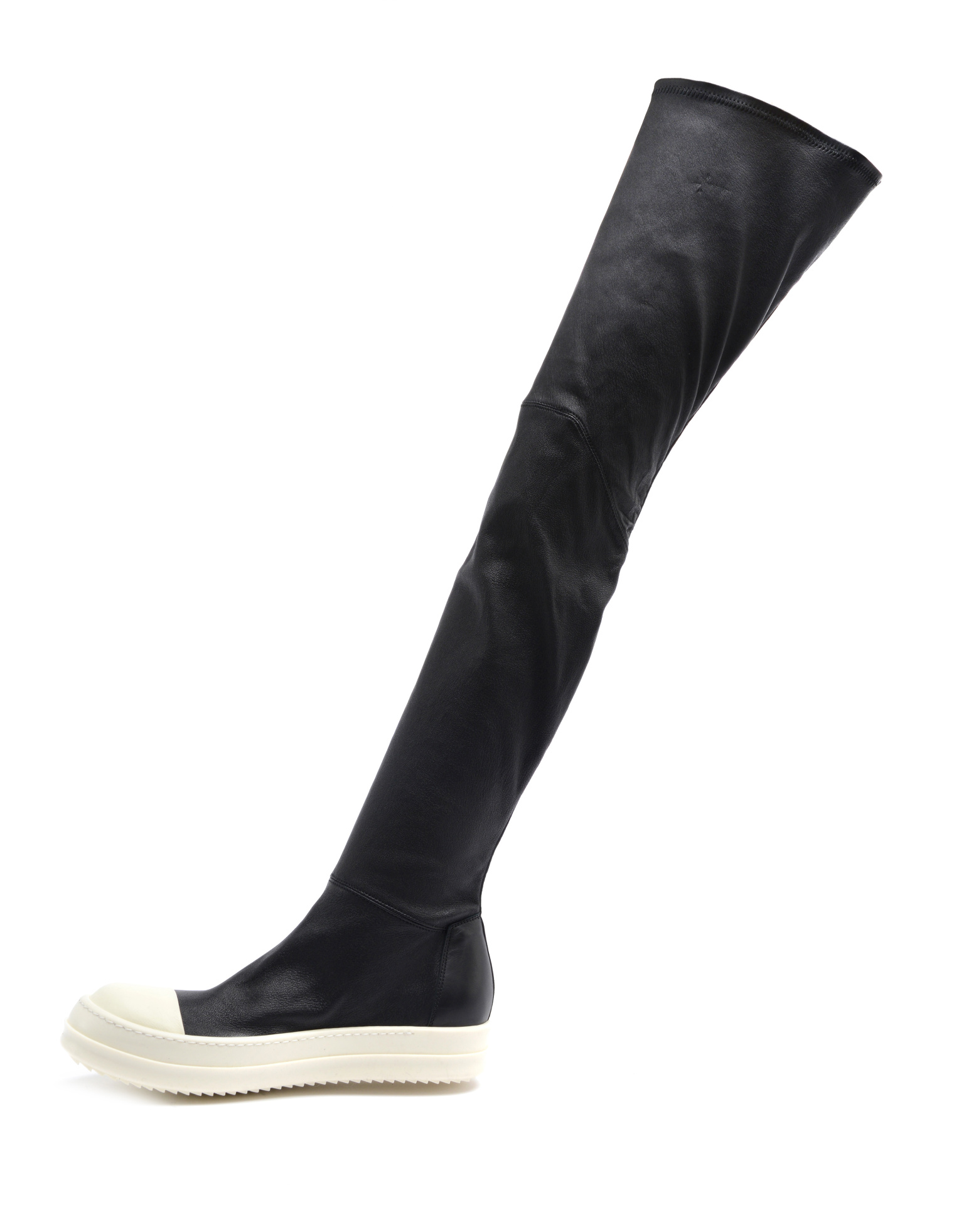 Rick Owens Leather knee boots