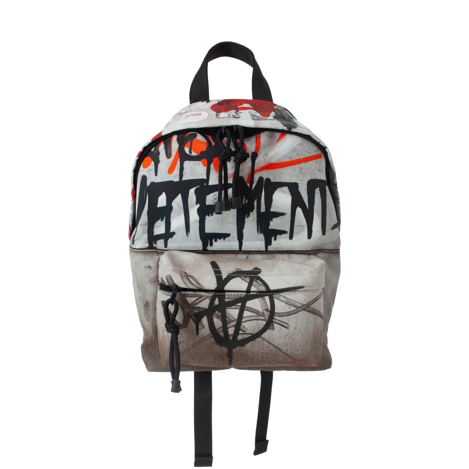 VETEMENTS Graffiti printed mini backpack