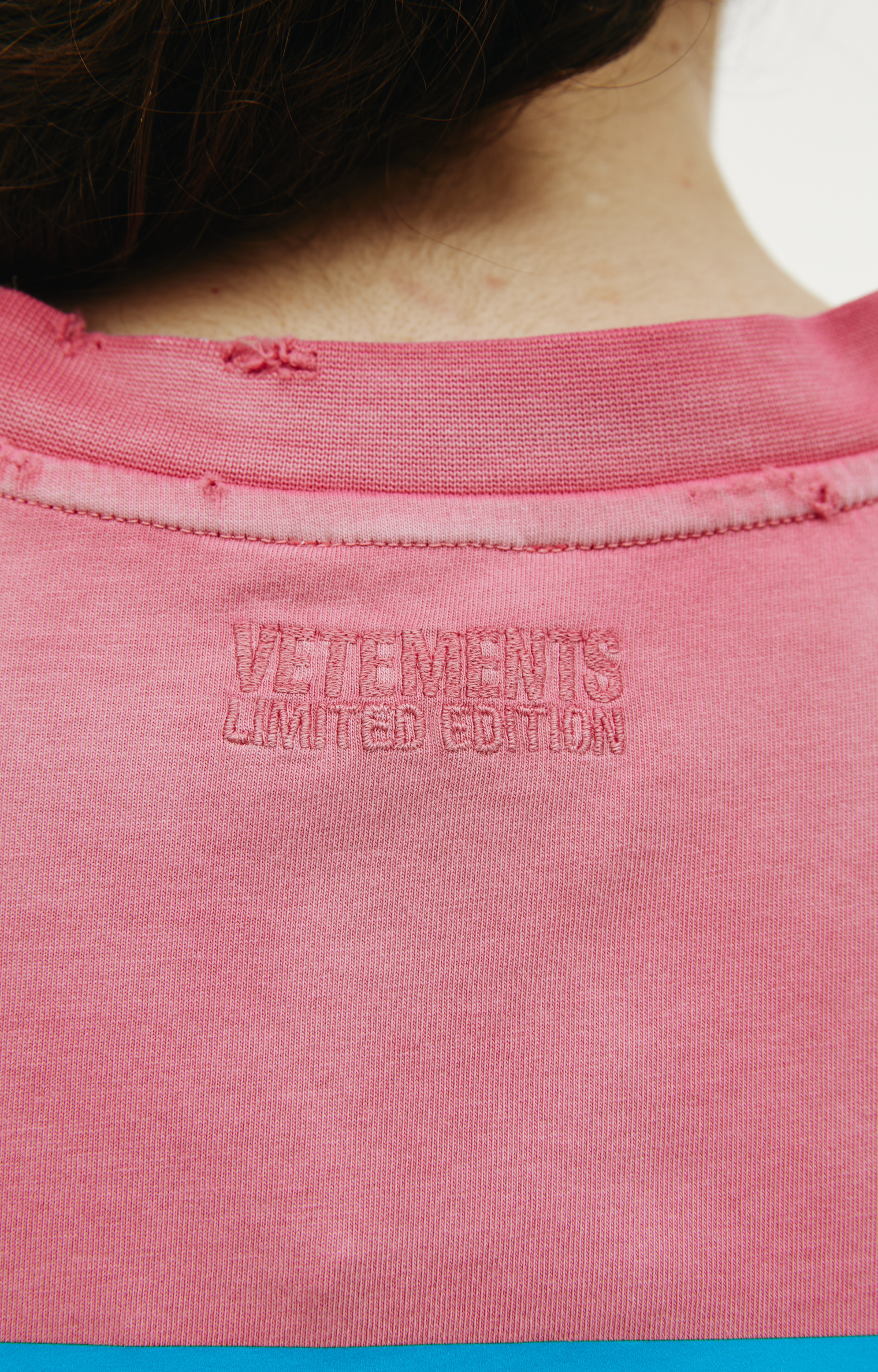 VETEMENTS \'My name is\' printed t-shirt