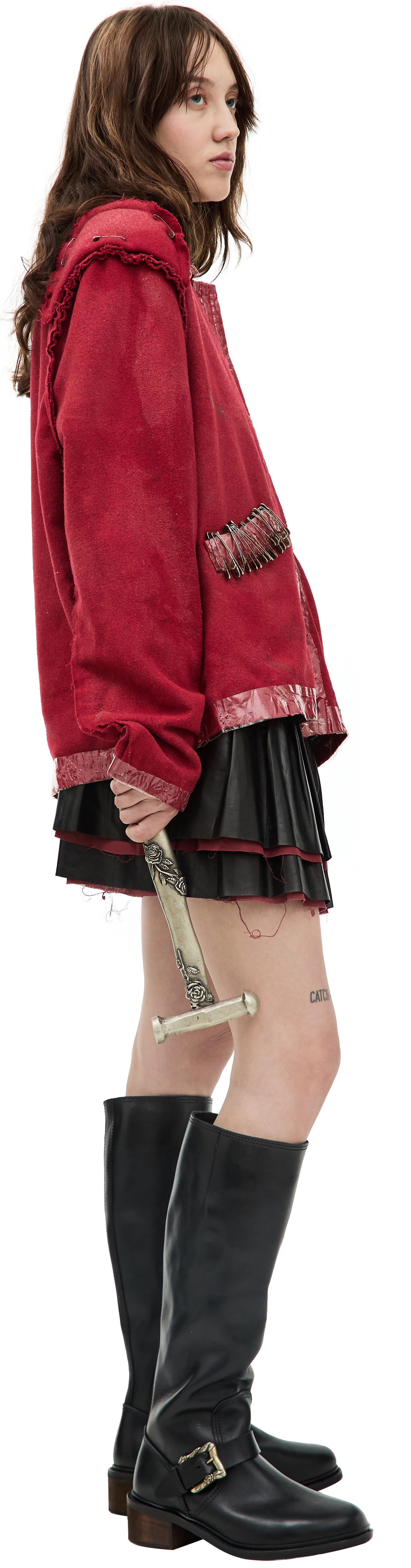 Enfants Riches Déprimés Red jacket with pins