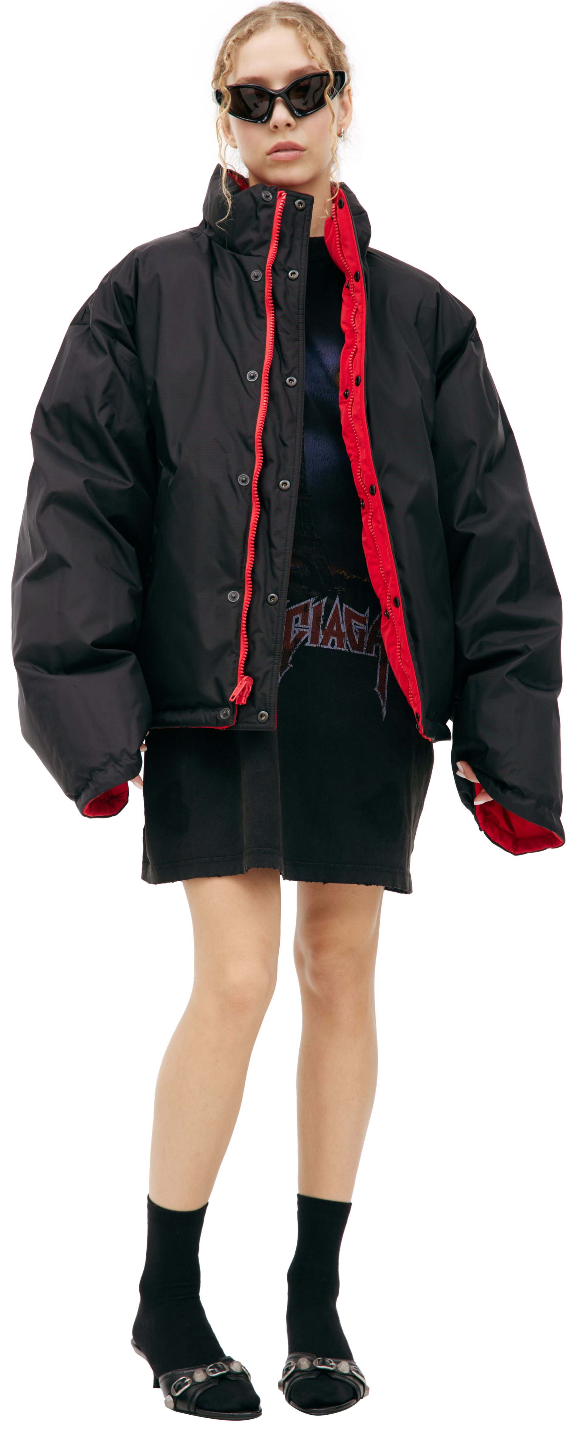 Balenciaga Two-way down jacket with zipper