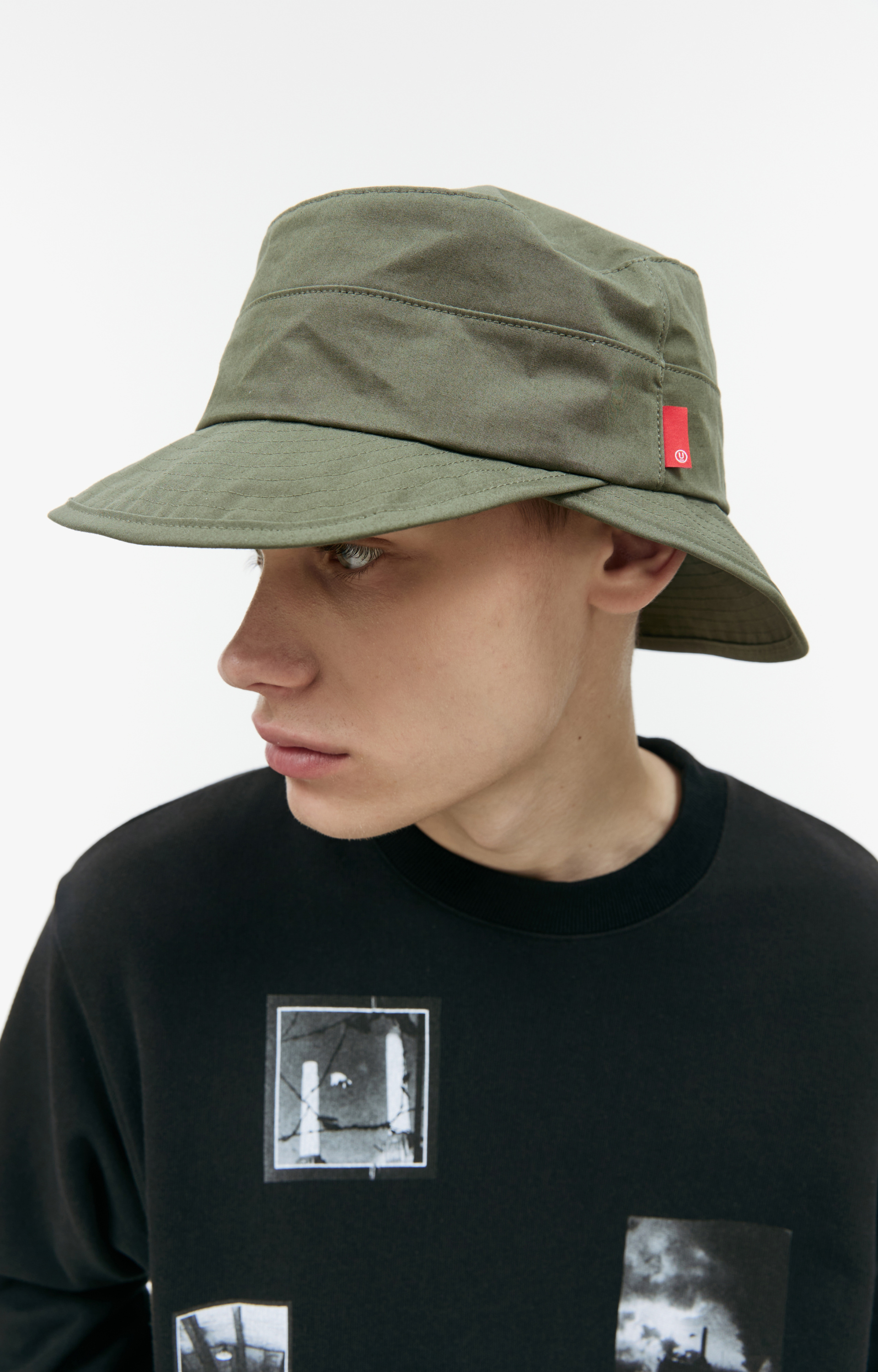 Undercover Khaki bucket hat