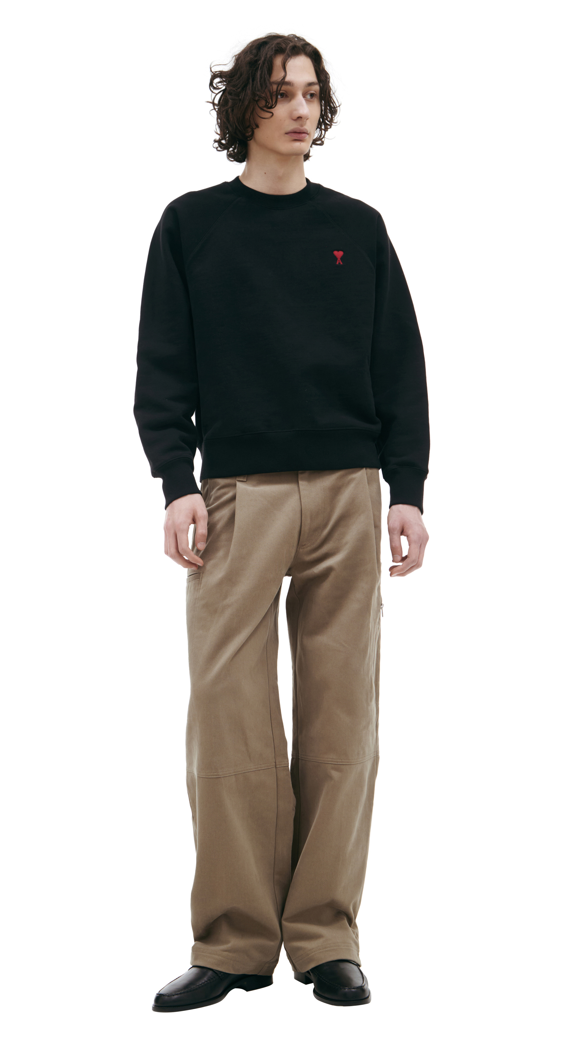 AMI PARIS Embroidered logo sweatshirt