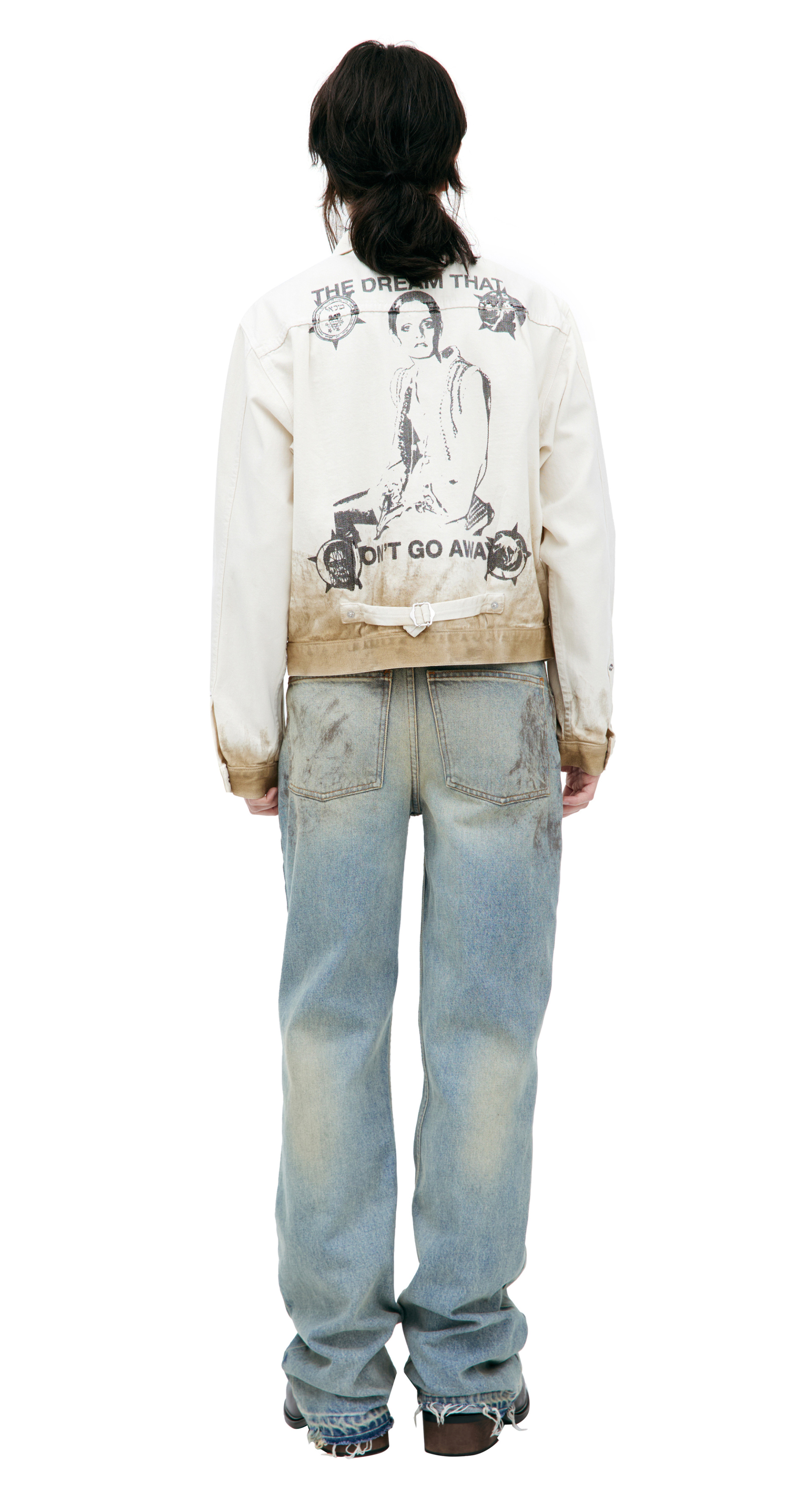 Enfants Riches Déprimés Printed denim jacket