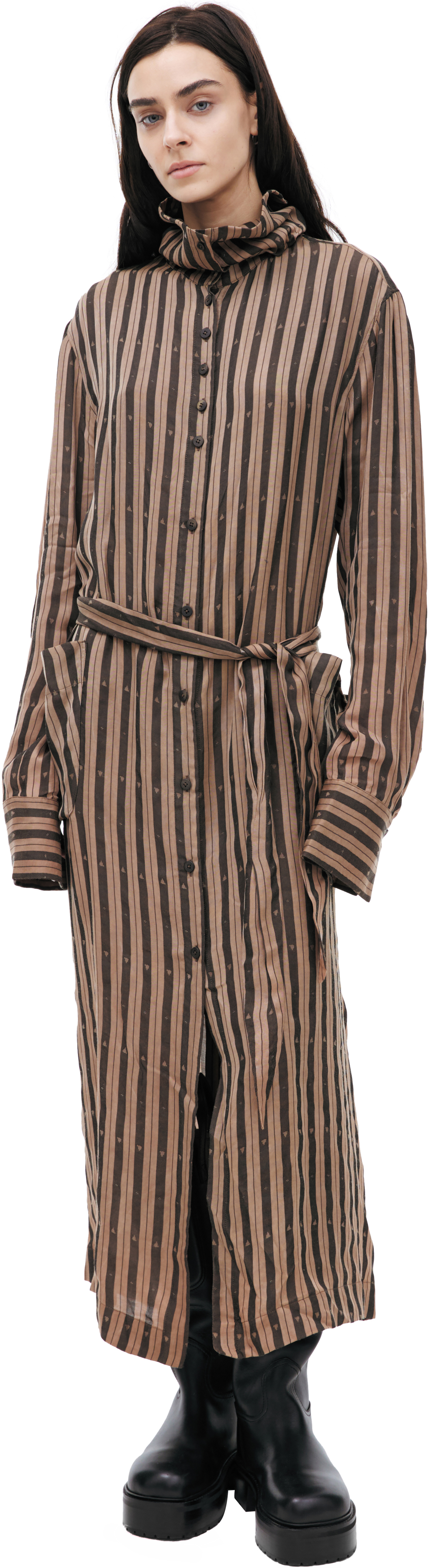 Ziggy Chen Stripped Dress